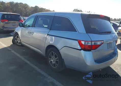 2013 Honda Odyssey Ex-L from USA, damaged, VIN 5FNRL5H68DB010738